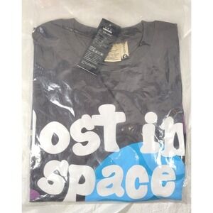 Four Cactus Lost in Space T-Shirt - Black - Size Medium